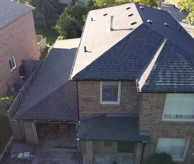 Shingle roof replacement | roof fix | gutter fascia eavestrough replacement | starlight cleaning | roofing in scarborough pickering ajax ontario
